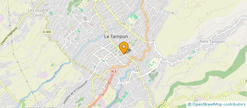 localisation de l'entreprise SCM DELISLE à LE TAMPON