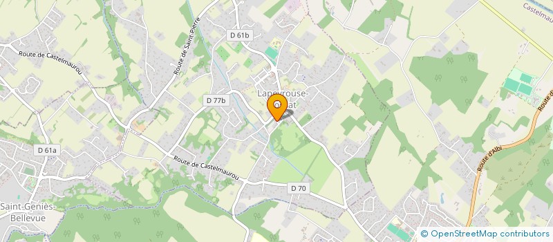 localisation de l'entreprise SCM DELSUC - MARQUIE  LAPEYROUSE-FOSSAT