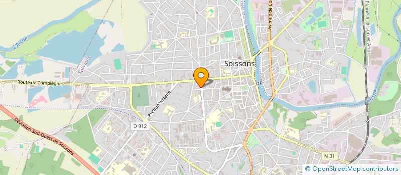 localisation de l'entreprise SCM DEMOURY SOURICE à SOISSONS