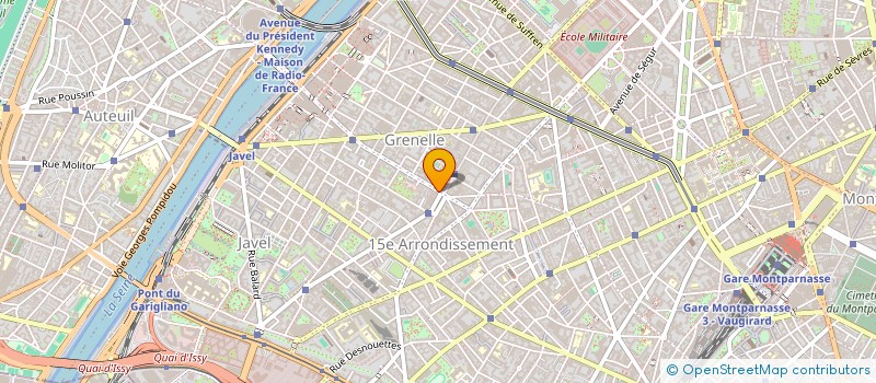 localisation de l'entreprise SCM DENDEMILE  PARIS