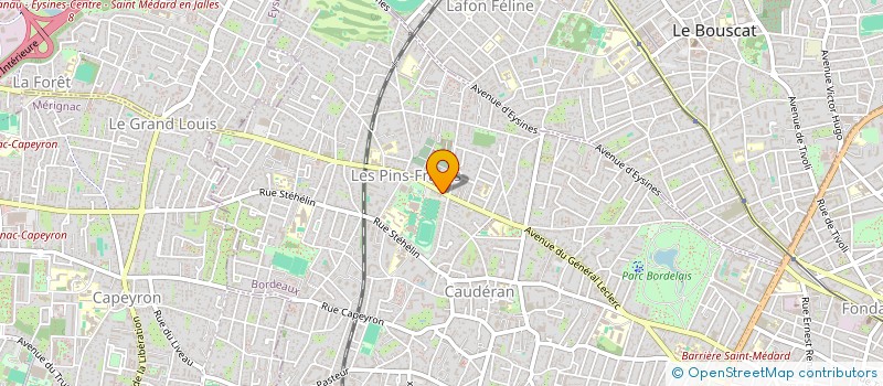 localisation de l'entreprise SCM DENTAIRE 268 à BORDEAUX