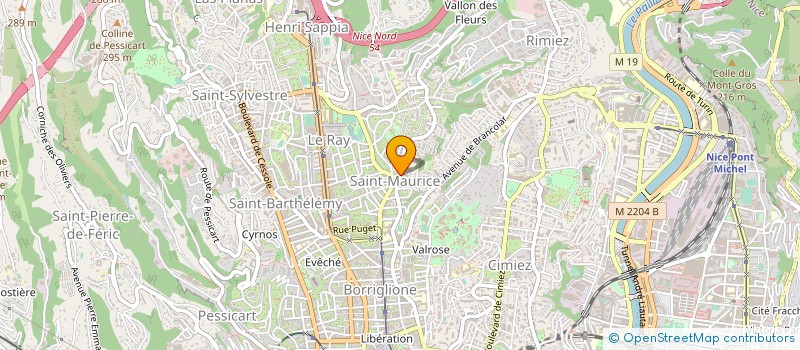 localisation de l'entreprise SCM DENTAIRE CHAMBRUN à NICE