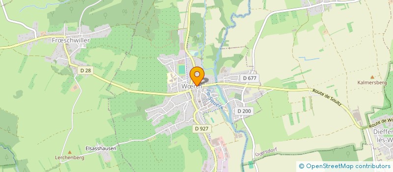 localisation de l'entreprise SCM DENTAIRE DE LA SAUER  WRTH