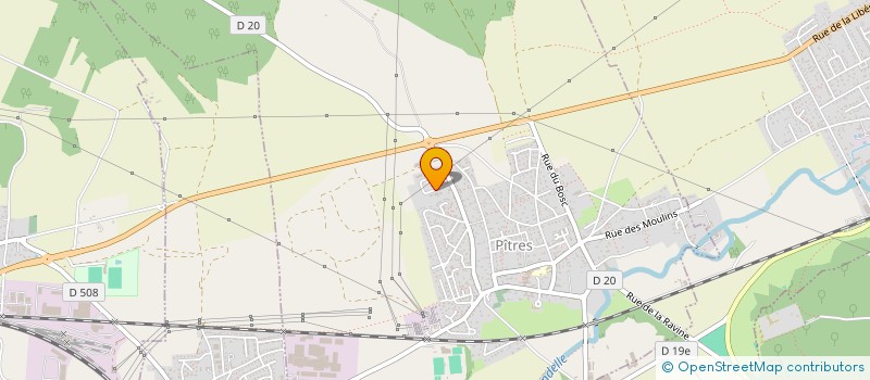 localisation de l'entreprise SCM DENTAIRE DE PITRES  PITRES