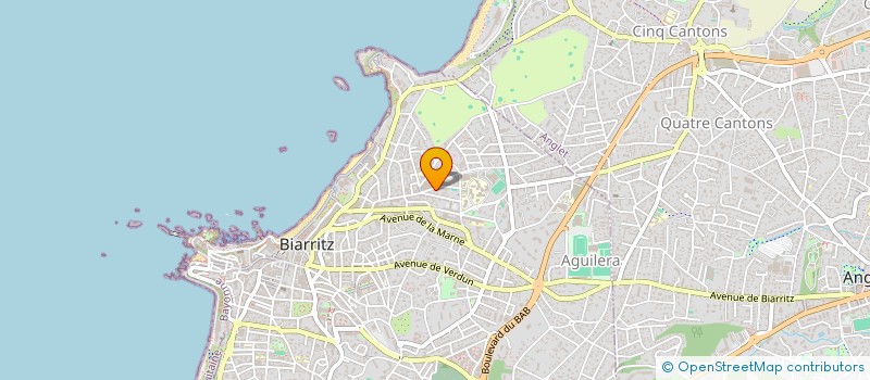 localisation de l'entreprise SCM DENTAIRE DE SAINT CHARLES à BIARRITZ