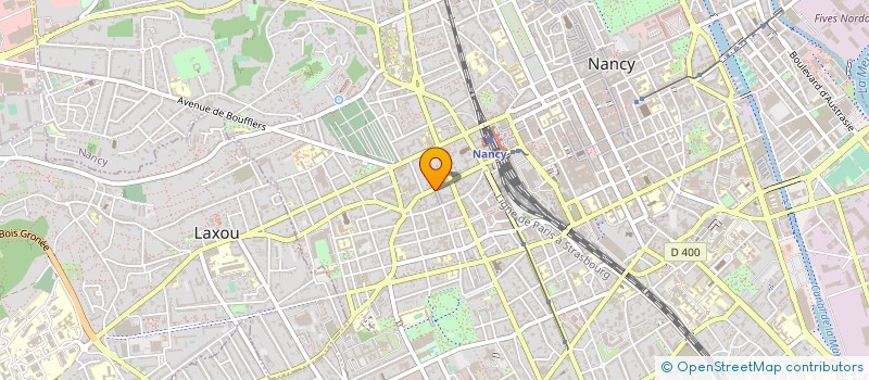 localisation de l'entreprise SCM DENTAIRE FOCH COMMANDERIE à NANCY