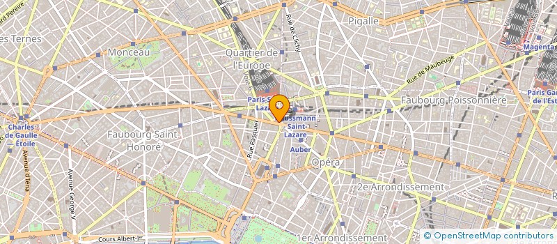 localisation de l'entreprise SCM DENTAIRE HAUSSMANN 72  PARIS