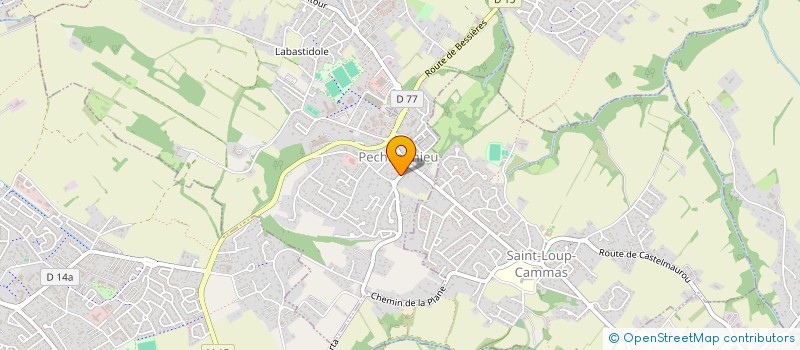 localisation de l'entreprise SCM DENTAIRE PECHBONNIEU  PECHBONNIEU