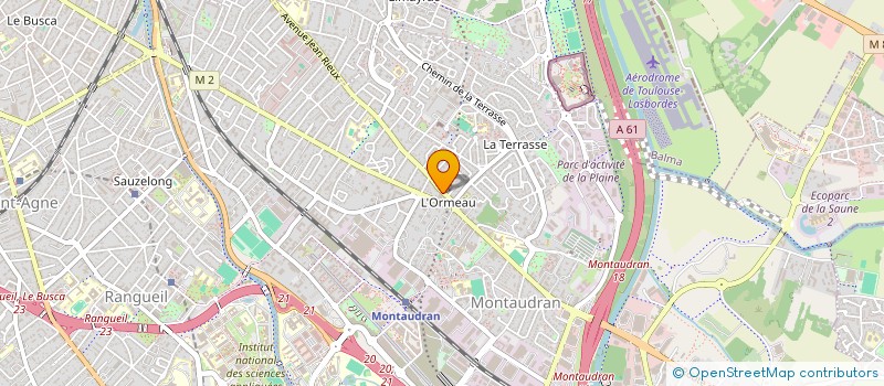 localisation de l'entreprise SCM DENTAIRE RIEUX à TOULOUSE
