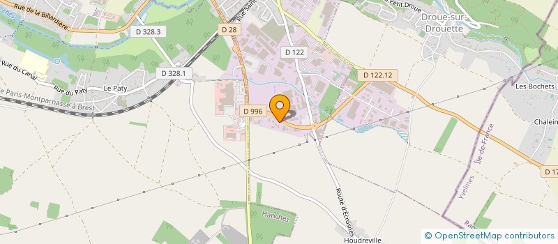 localisation de l'entreprise SCM DENTAL EPERNON à EPERNON