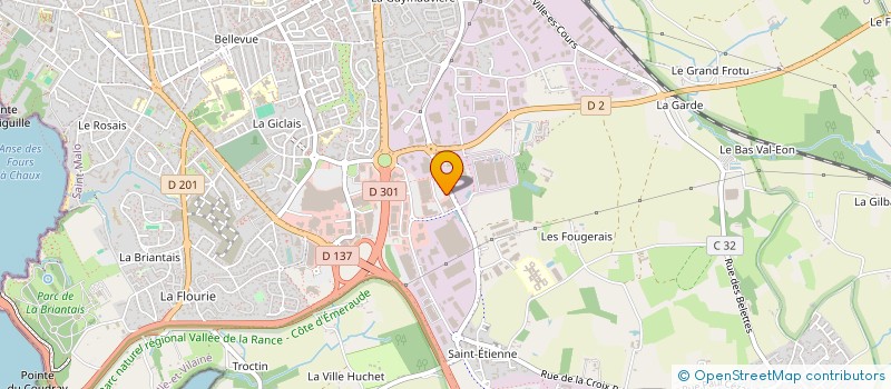 localisation de l'entreprise SCM DENTALIZES à SAINT-MALO