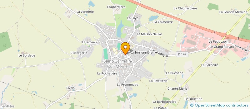 localisation de l'entreprise SCM DENTALMOINE à SEVREMOINE