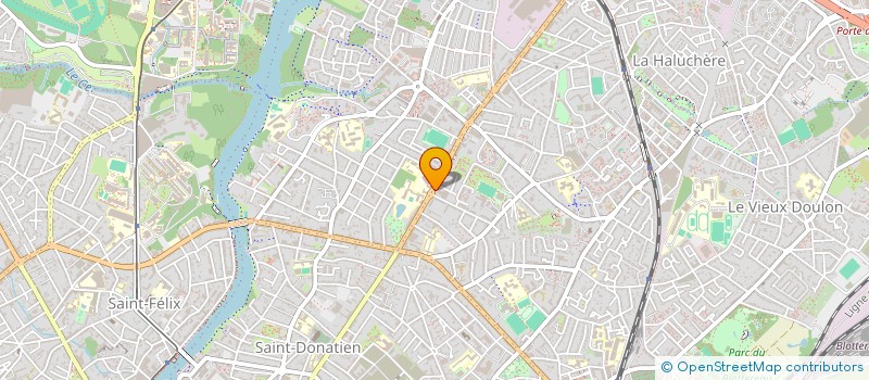 localisation de l'entreprise SCM DENTILUS à NANTES