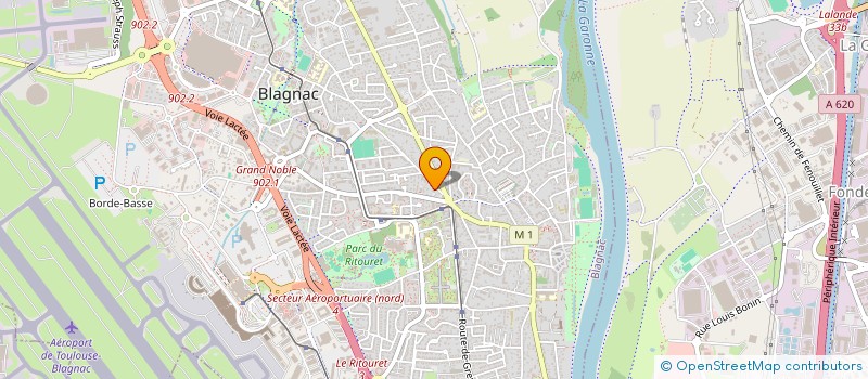 localisation de l'entreprise SCM DENTIPOLE à BLAGNAC
