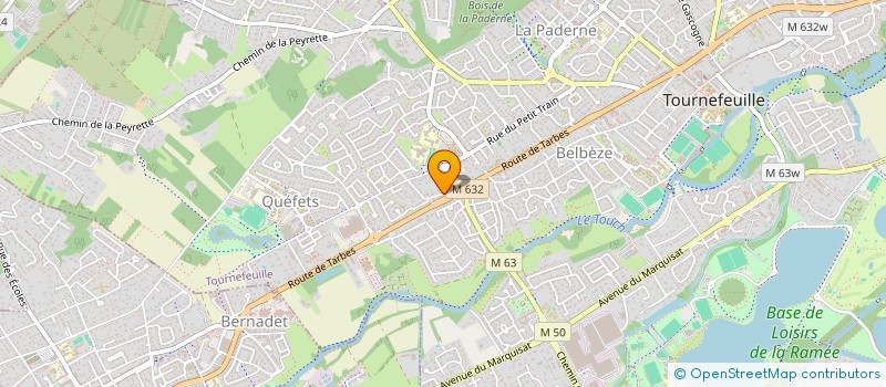 localisation de l'entreprise SCM DENTISTES BORDENEUVE à TOURNEFEUILLE