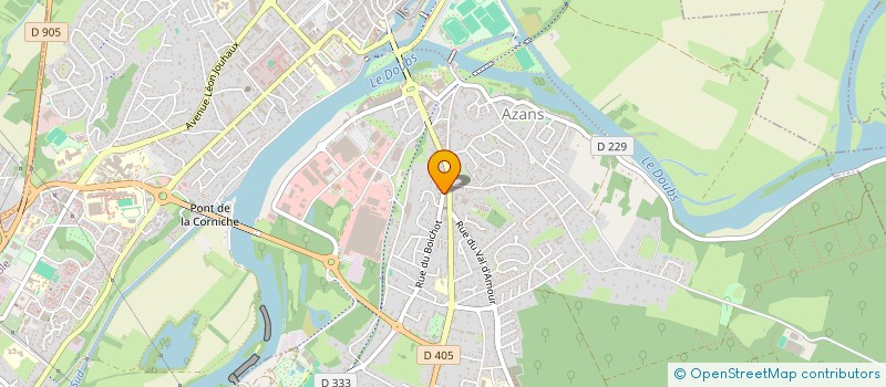 localisation de l'entreprise SCM DENTISTES DU BOICHOT à DOLE