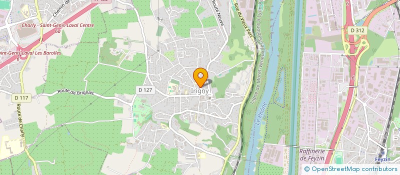 localisation de l'entreprise SCM DENTISTES IRIGNY à IRIGNY