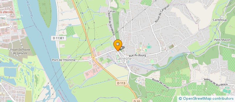 localisation de l'entreprise SCM DERMATOLOGIE BORDEAUX QUINCONCES  BORDEAUX