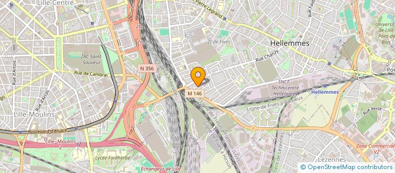localisation de l'entreprise SCM DES 2 FRANCOIS à LILLE