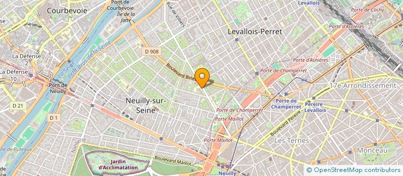 localisation de l'entreprise SCM DES ANESTHESISTES AMBROISE PARE à NEUILLY-SUR-SEINE