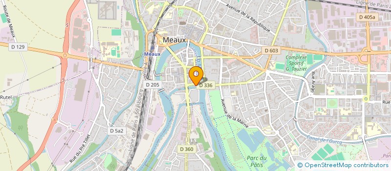 localisation de l'entreprise SCM DES BORDS DE MARNE à MEAUX