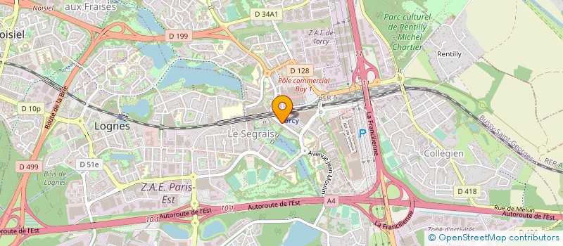 localisation de l'entreprise SCM DES CARDIOLOGUES DE TORCY  TORCY