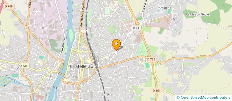 localisation de l'entreprise SCM DES CEDRES à CHATELLERAULT