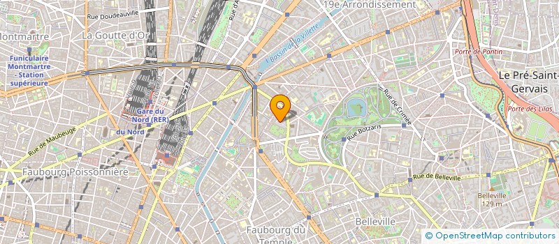 localisation de l'entreprise SCM DES CHAUFOURNIERS  PARIS