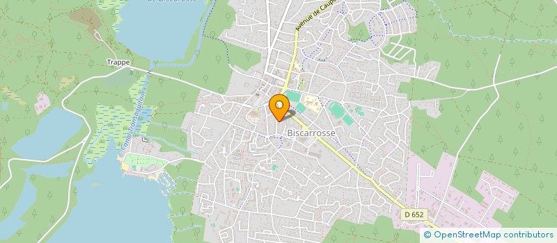 localisation de l'entreprise SCM DES CHENES VERTS  BISCARROSSE