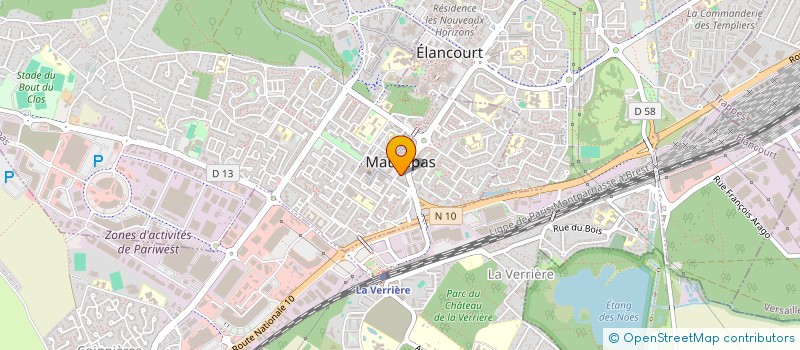 localisation de l'entreprise SCM DES DOCTEURS ACHACHE à MAUREPAS