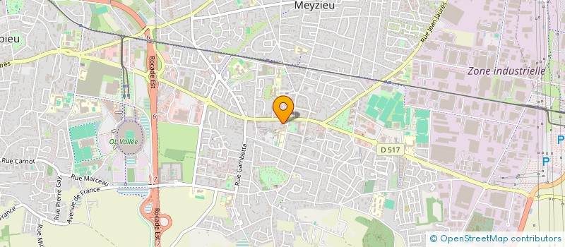 localisation de l'entreprise SCM DES DOCTEURS ALBANESI ET BIERME  MEYZIEU