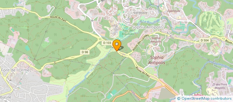 localisation de l'entreprise SCM DES DOCTEURS ALIBERT- NERISSON  VALBONNE