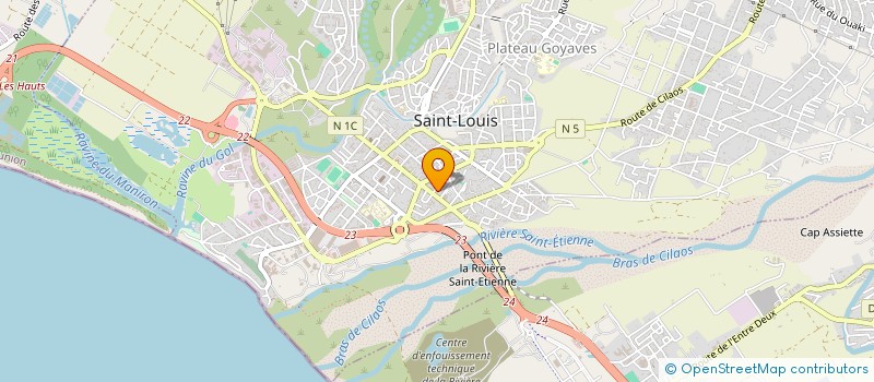 localisation de l'entreprise SCM DES DOCTEURS ALMARCHA-GOMARD à SAINT-LOUIS