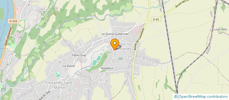 localisation de l'entreprise SCM DES DOCTEURS ANNE-MARIE COURTEL ALICE BOYER MARGOT BOYER PAVEL MANOV  CAILLOUX-SUR-FONTAINES