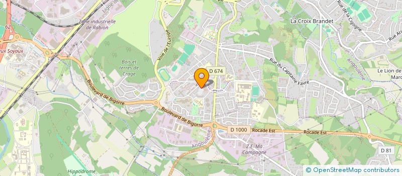localisation de l'entreprise SCM DES DOCTEURS BAUER ET DELPECH à ANGOULEME