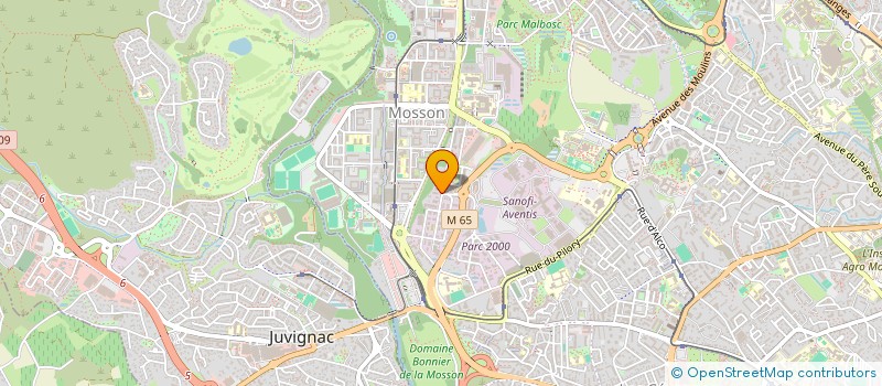 localisation de l'entreprise SCM DES DOCTEURS BRU ET DESCLEVES à MONTPELLIER