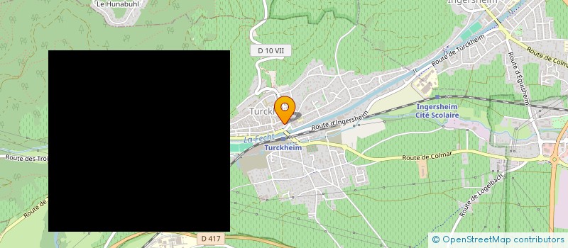 localisation de l'entreprise SCM DES DOCTEURS BUCHLIN, MEYER, BALLAND  TURCKHEIM