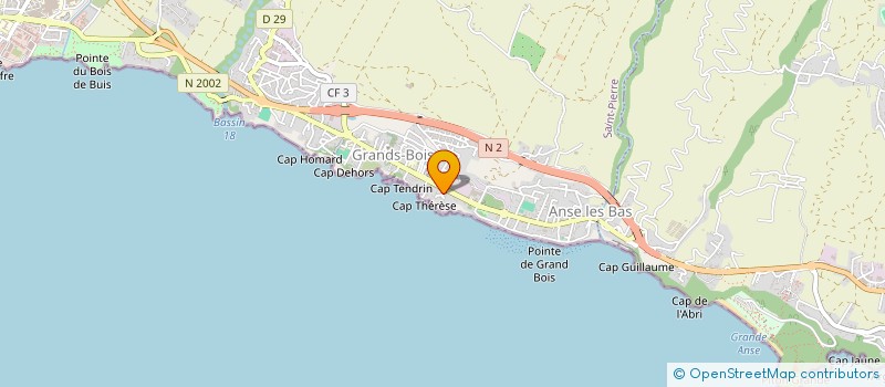 localisation de l'entreprise SCM DES DOCTEURS CARTIER ET LUCAS à SAINT-PIERRE