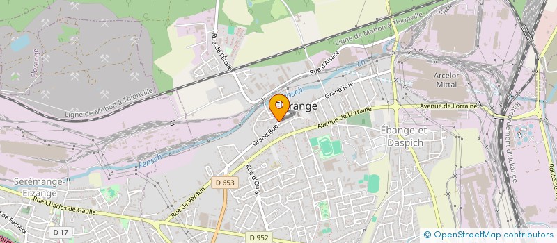 localisation de l'entreprise SCM DES DOCTEURS CASPAR ET HARROCH à FLORANGE