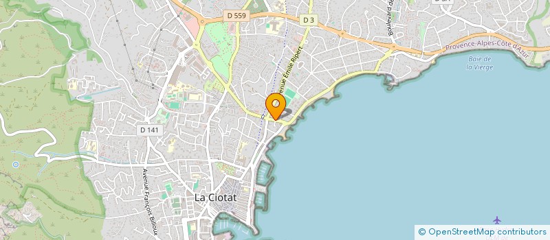 localisation de l'entreprise SCM DES DOCTEURS CAVALIER BARBERIN à LA CIOTAT