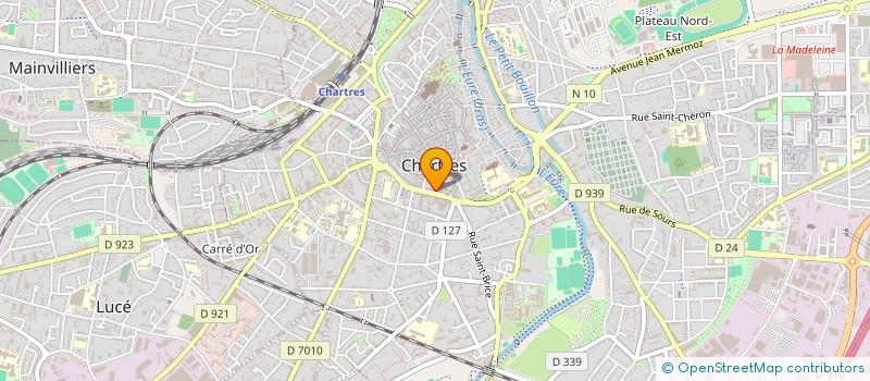 localisation de l'entreprise SCM DES DOCTEURS CHAMIEH ET RABIEY à CHARTRES