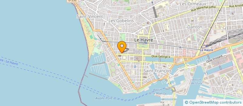 localisation de l'entreprise SCM DES DOCTEURS CHARIGNON ET MEKKI à LE HAVRE