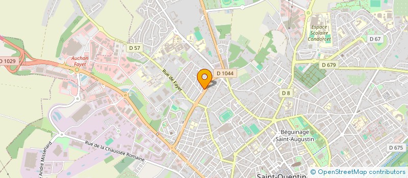 localisation de l'entreprise SCM DES DOCTEURS CLONIER SEYSEN à SAINT-QUENTIN