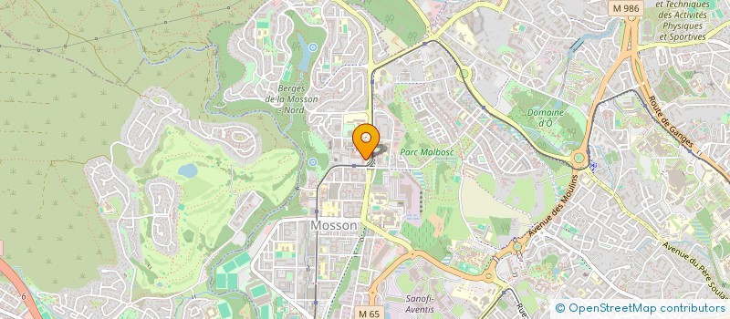 localisation de l'entreprise SCM DES DOCTEURS CORGA ASFOURI ET MACQUART à MONTPELLIER
