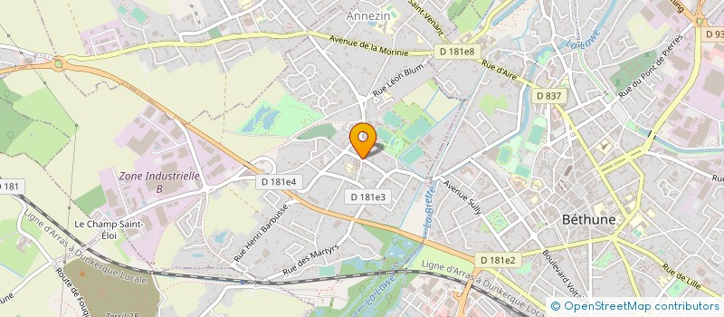 localisation de l'entreprise SCM DES DOCTEURS DALLO, THEPKAISONE ET DUPLAT  ANNEZIN