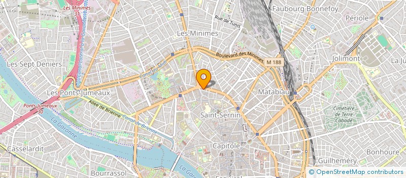 localisation de l'entreprise SCM DES DOCTEURS DAUTY FRANCO à TOULOUSE
