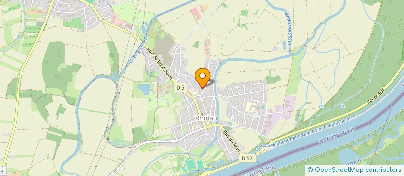 localisation de l'entreprise SCM DES DOCTEURS DE BEAUMONT DU PERIGORD  RHINAU