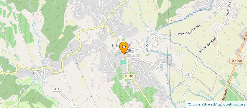 localisation de l'entreprise SCM DES DOCTEURS DE PIERREVERT à PIERREVERT