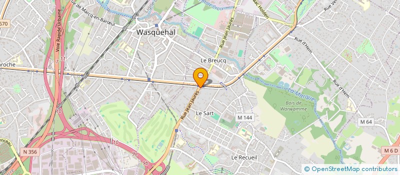 localisation de l'entreprise SCM DES DOCTEURS DEREGNAUCOURT ET ZNAIDI  VILLENEUVE-D'ASCQ