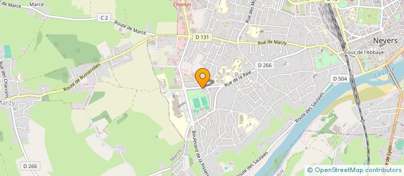localisation de l'entreprise SCM DES DOCTEURS DESCHAMPS-VRESK à NEVERS